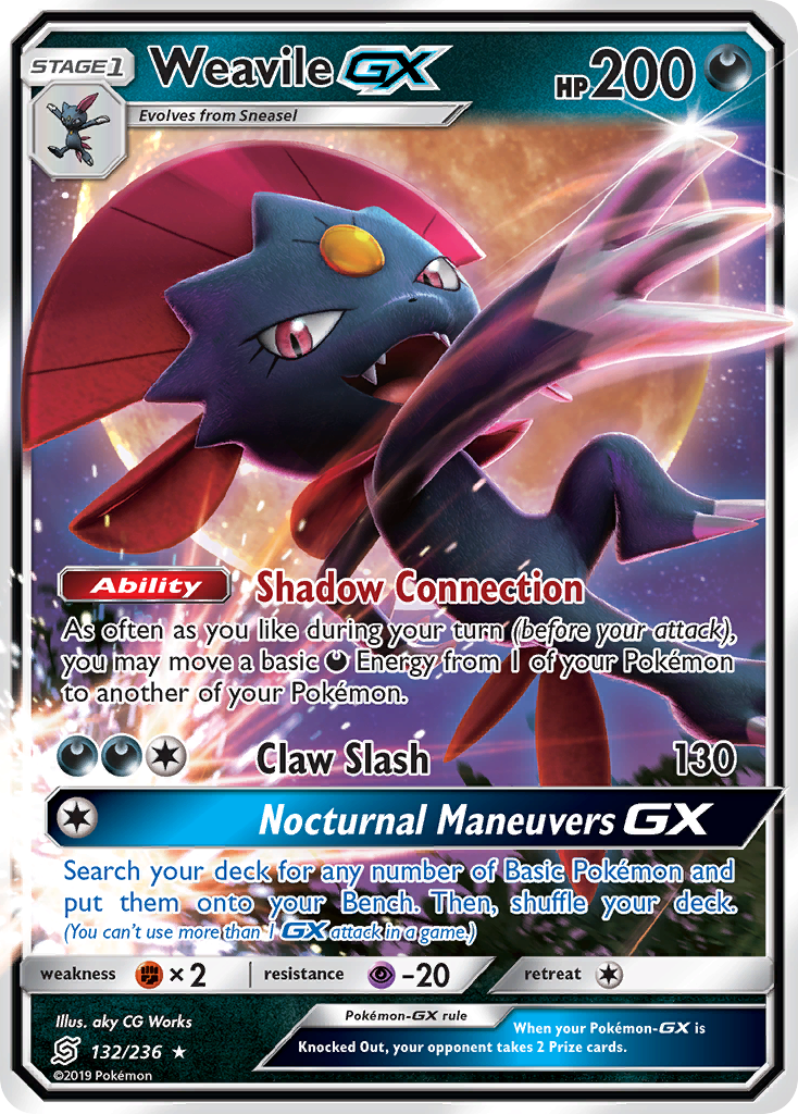Weavile-GX 132/260 Rare Holo GX