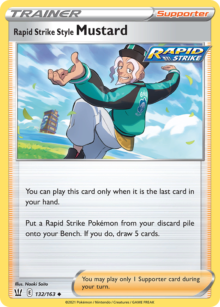 Rapid Strike Style Mustard 132/183 Uncommon