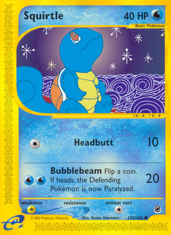 Squirtle 132/165 Common