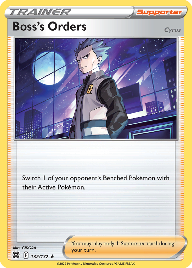 Boss's Orders 132/186 Rare Holo