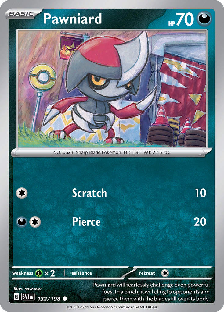 Pawniard 132/258 Common