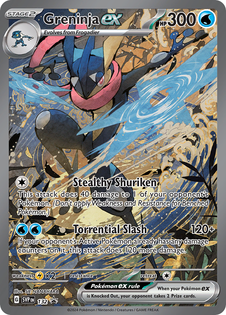 Greninja ex 132/196 Promo