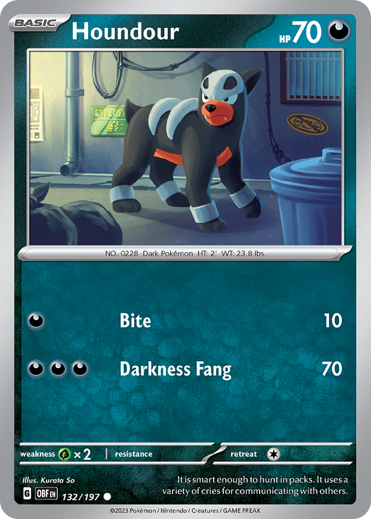 Houndour 132/230 Common
