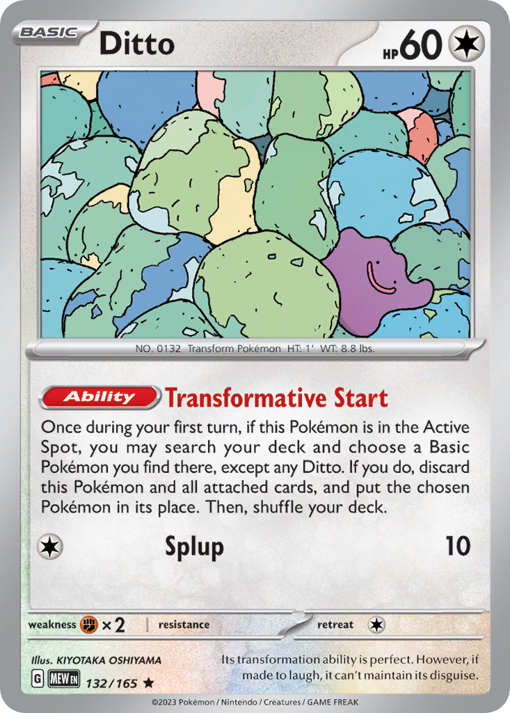 Ditto 132/207 Rare