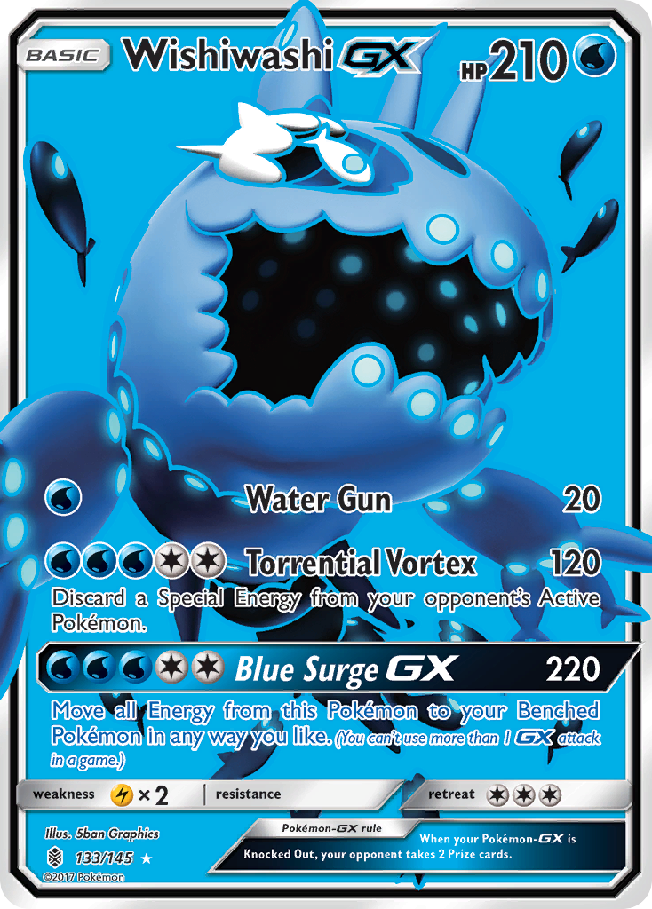 Wishiwashi-GX 133/180 Rare Ultra