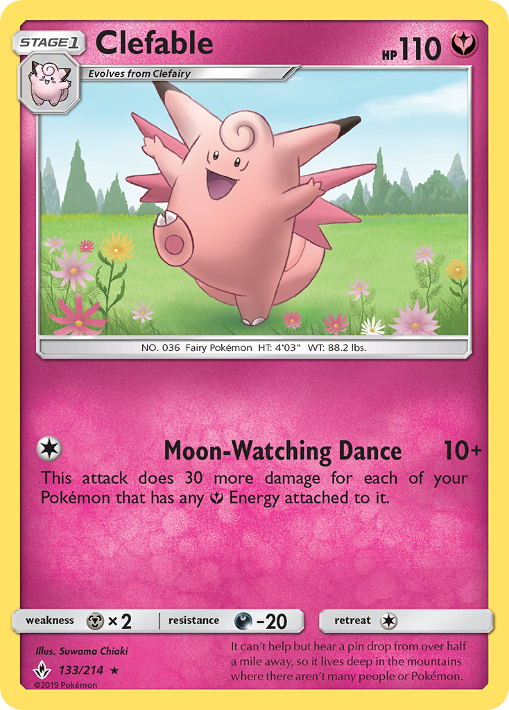Clefable 133/234 Rare