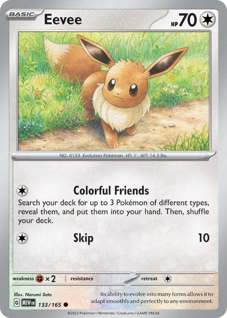 Eevee 133/207 Common