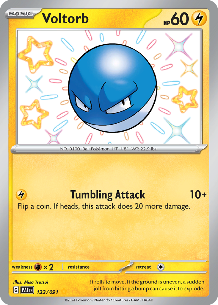 Voltorb 133/245 Shiny Rare