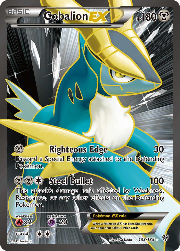Cobalion-EX 133/138 Rare Ultra