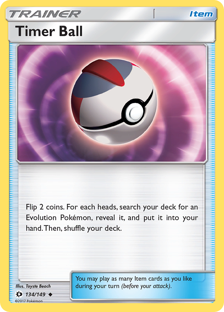 Timer Ball 134/173 Uncommon