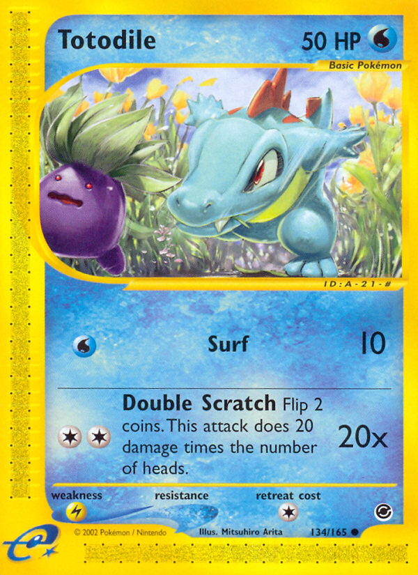 Totodile 134/165 Common