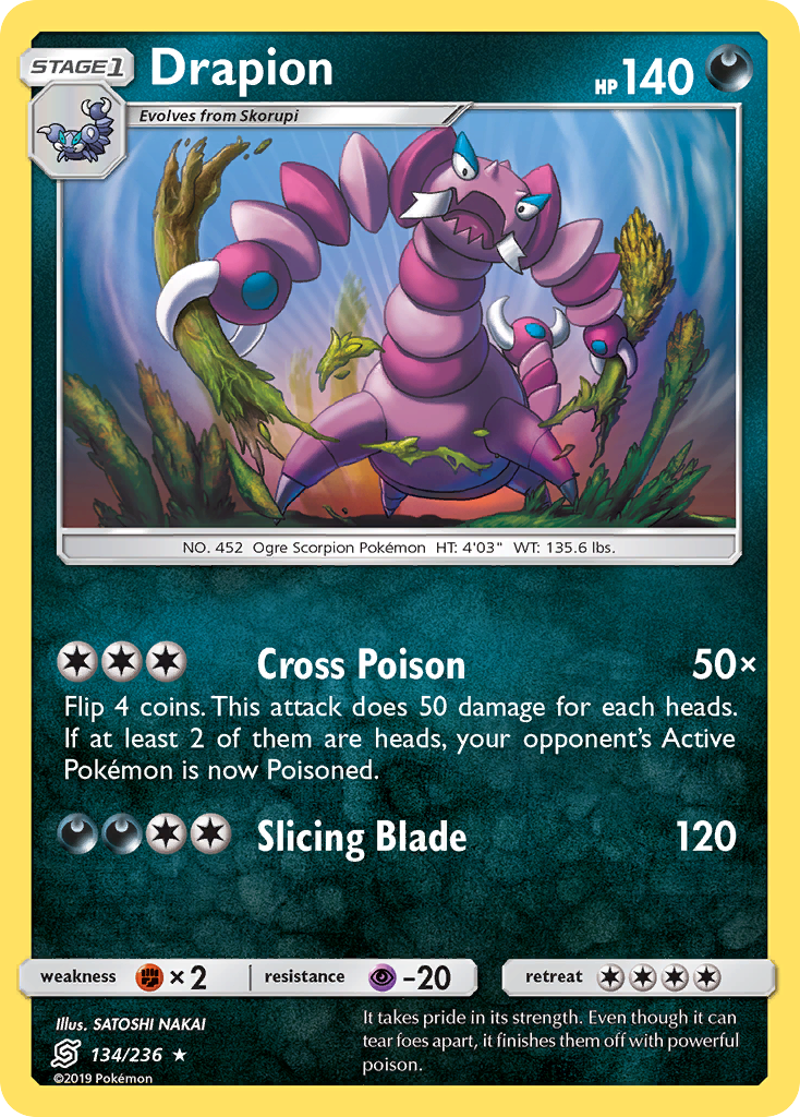 Drapion 134/260 Rare