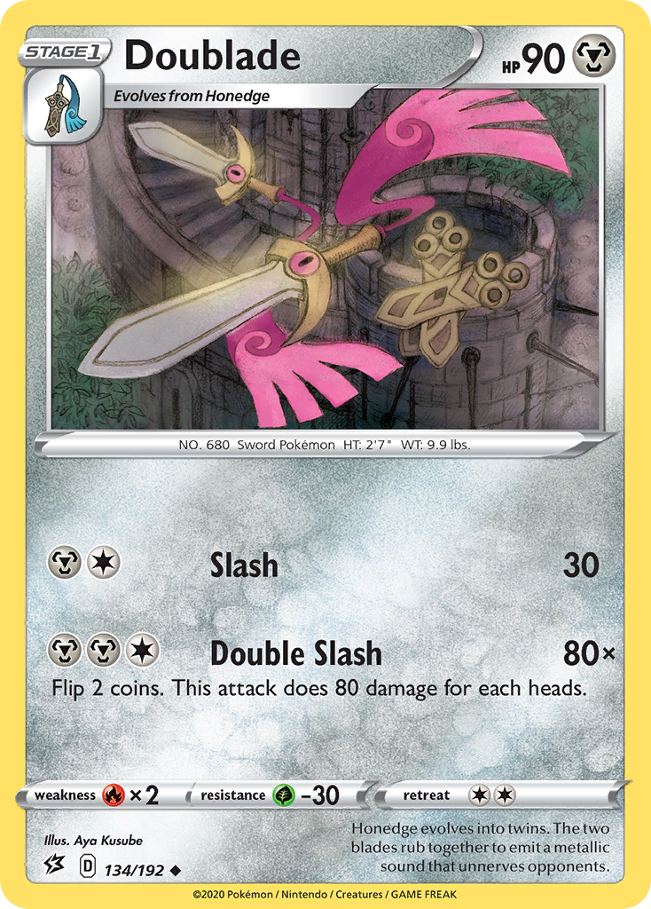 Doublade 134/209 Uncommon