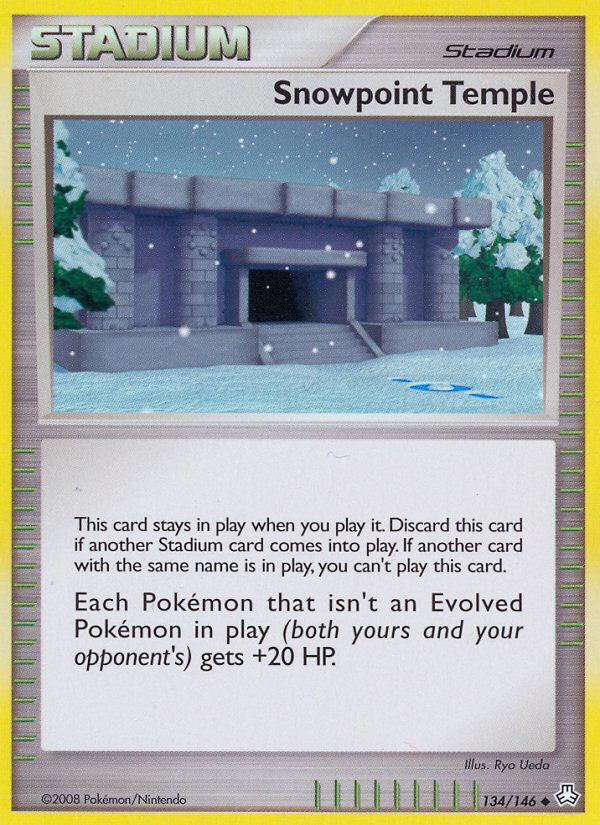 Snowpoint Temple 134/146 Uncommon