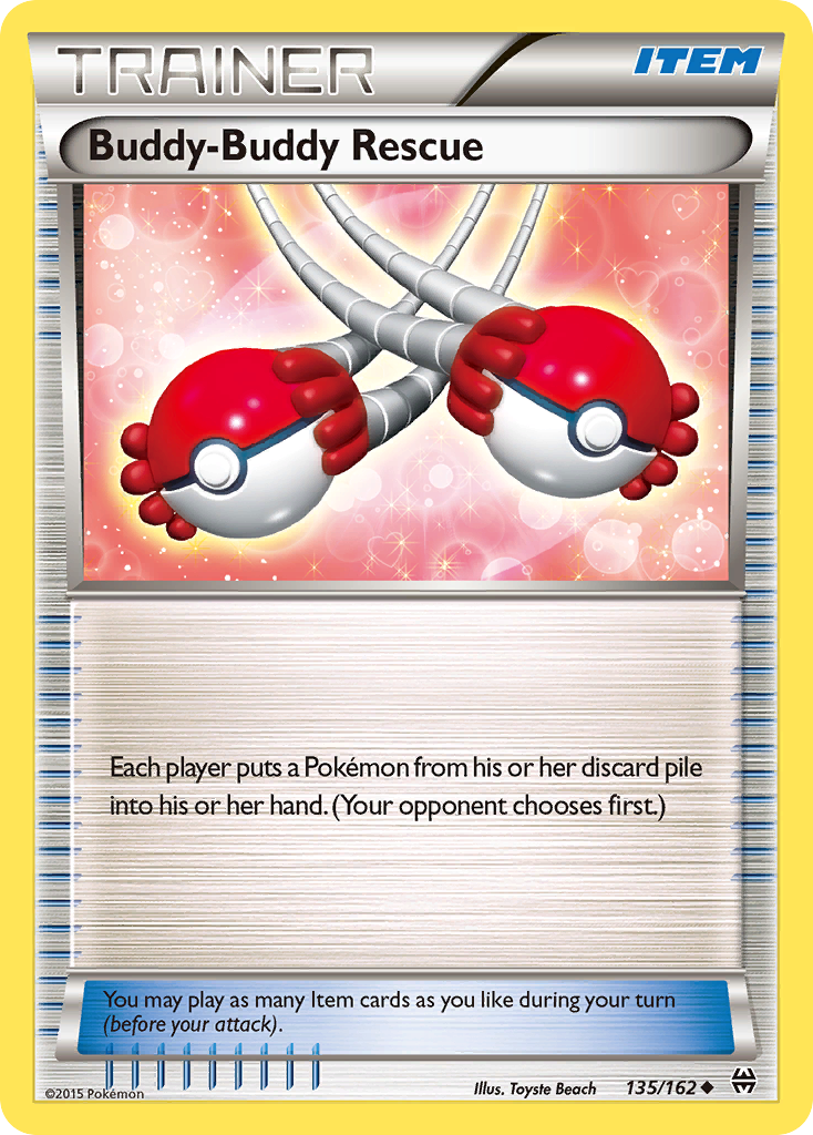 Buddy-Buddy Rescue 135/165 Uncommon