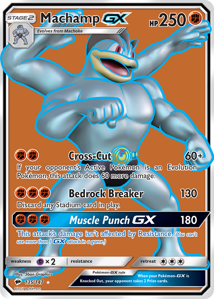 Machamp-GX 135/177 Rare Ultra