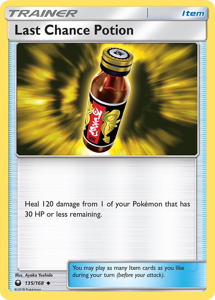 Last Chance Potion 135/187 Uncommon