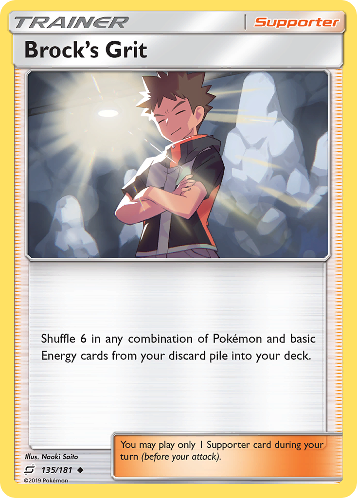 Brock's Grit 135/198 Uncommon