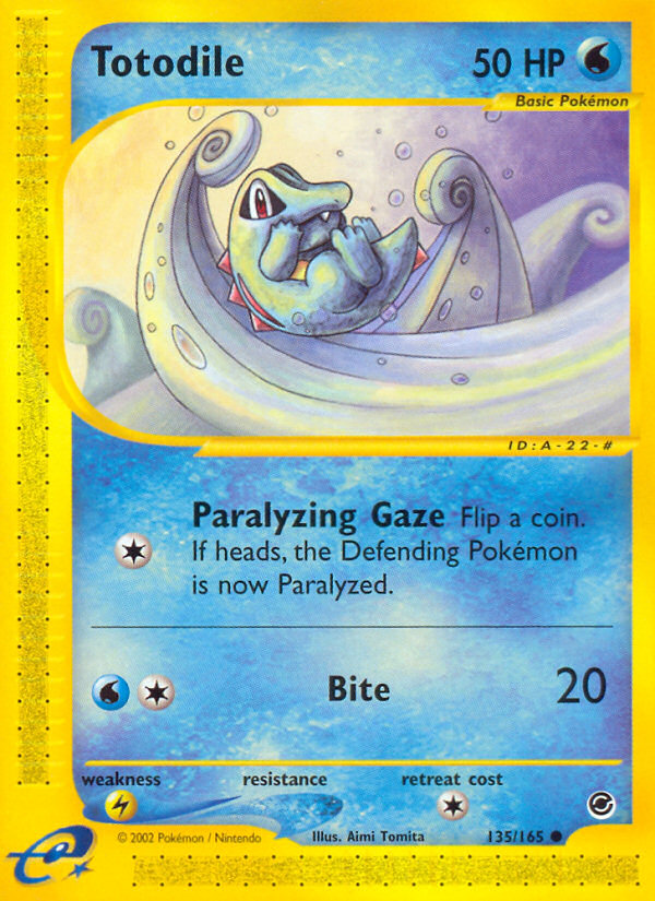 Totodile 135/165 Common