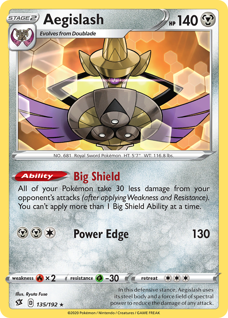 Aegislash 135/209 Rare