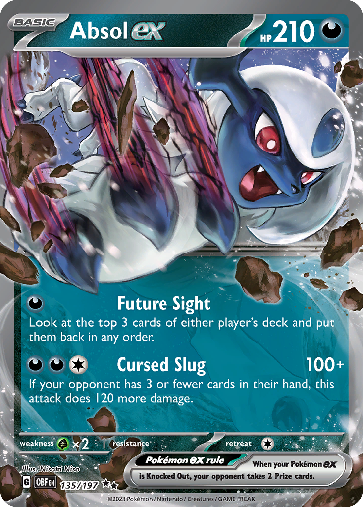 Absol ex 135/230 Double Rare