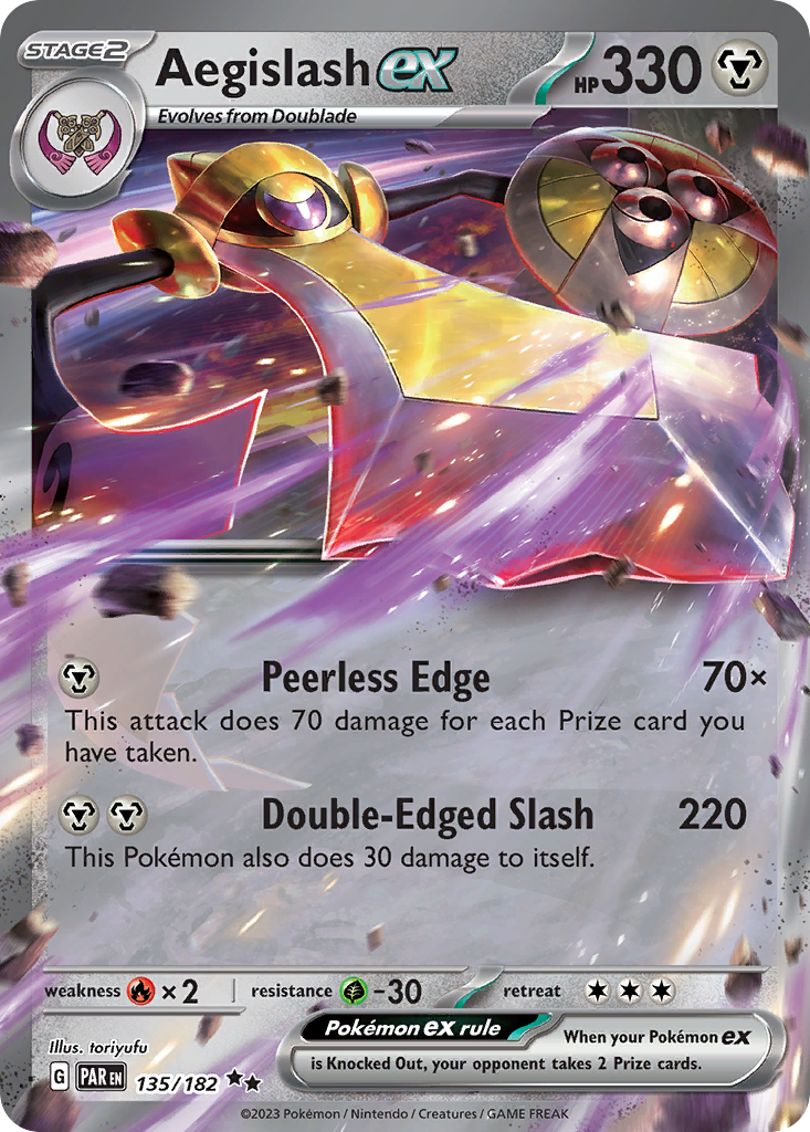 Aegislash ex 135/266 Double Rare