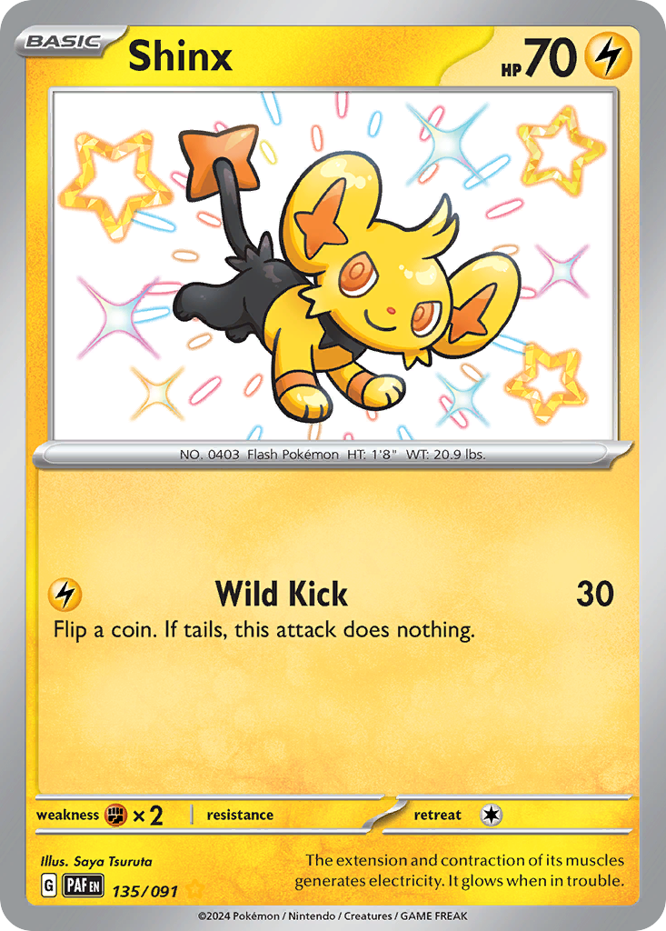 Shinx 135/245 Shiny Rare