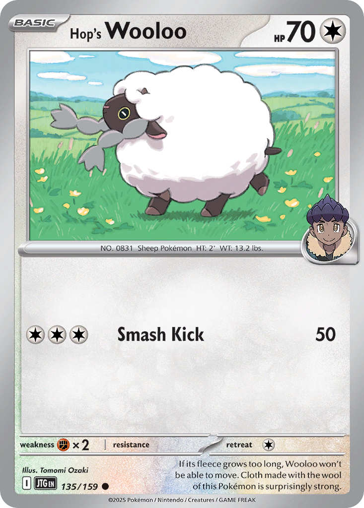 Hop's Wooloo 135/190 Common