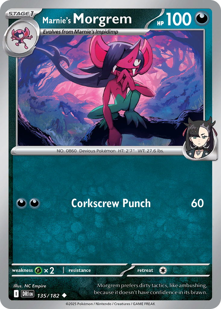 Marnie's Morgrem 135/244 Uncommon