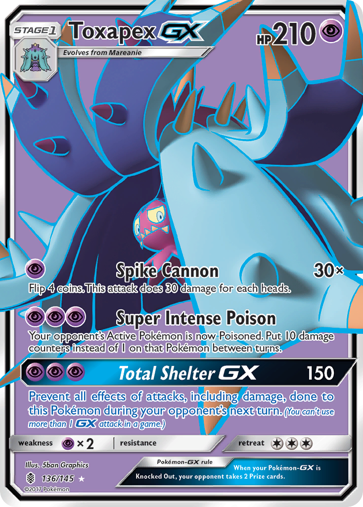 Toxapex-GX 136/180 Rare Ultra