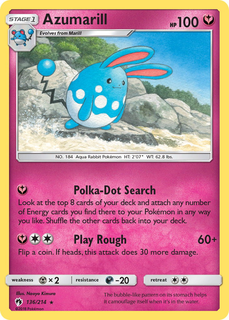 Azumarill 136/240 Rare