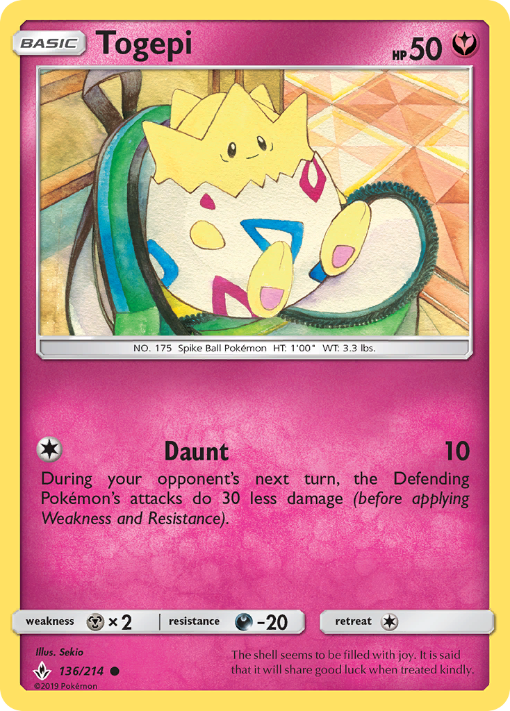 Togepi 136/234 Common