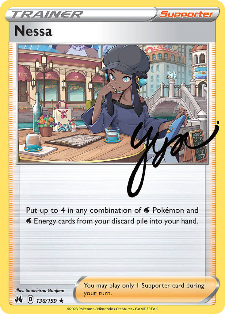 Nessa 136/160 Rare Holo