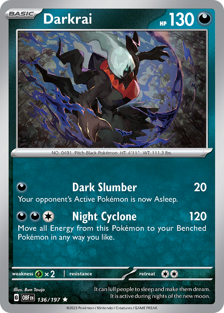 Darkrai 136/230 Rare