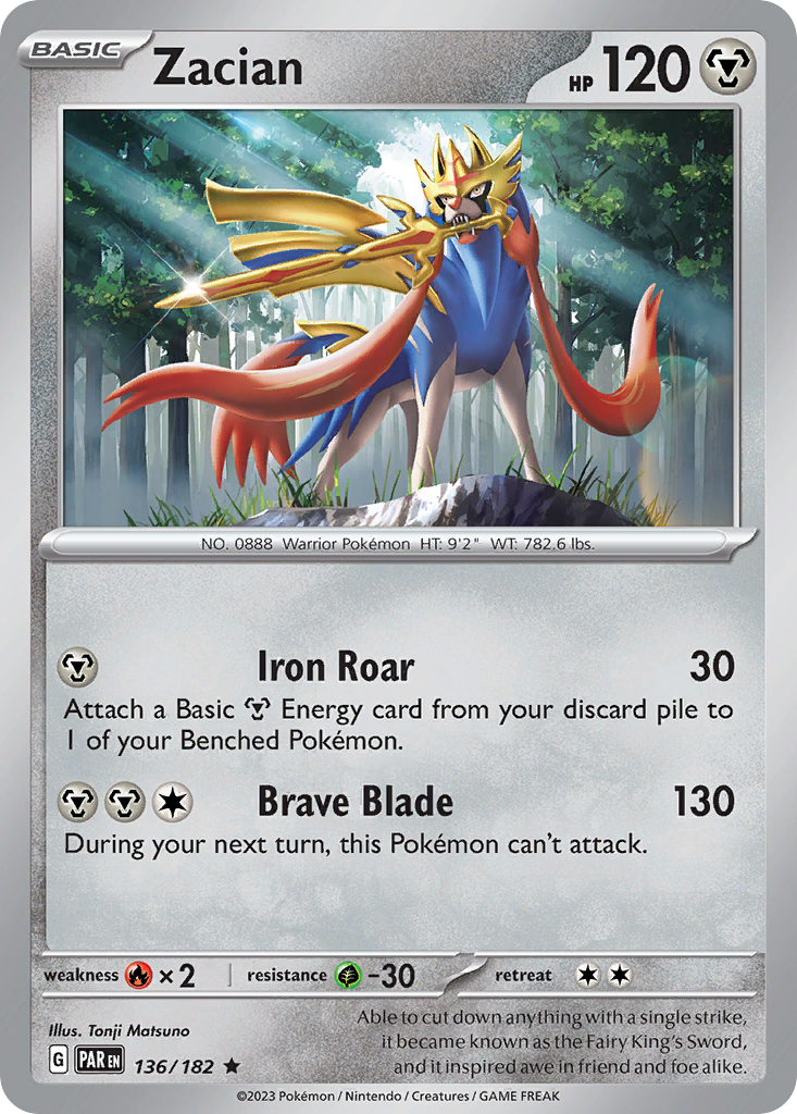 Zacian 136/266 Rare
