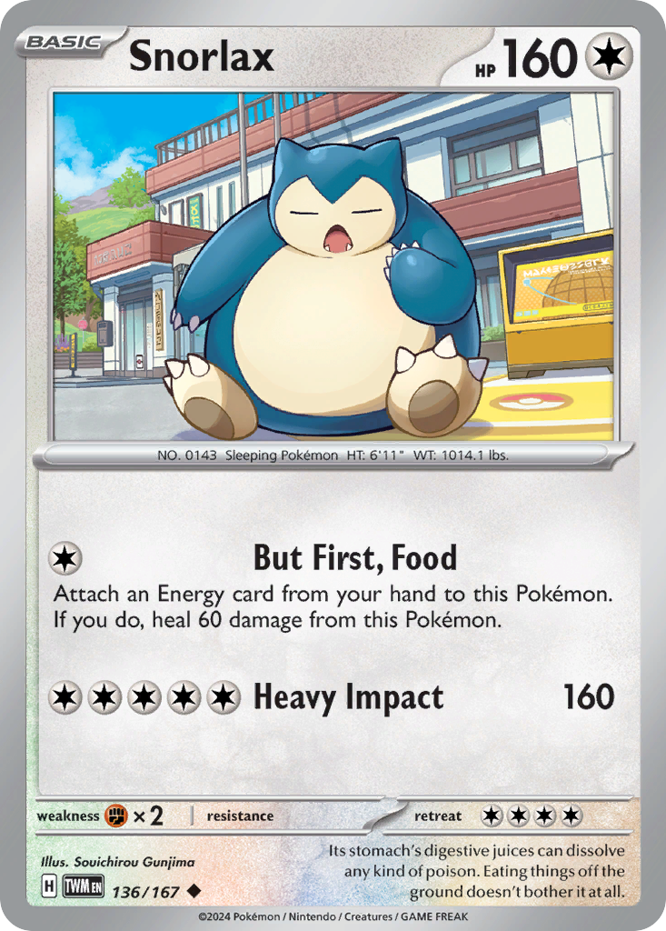 Snorlax 136/226 Uncommon