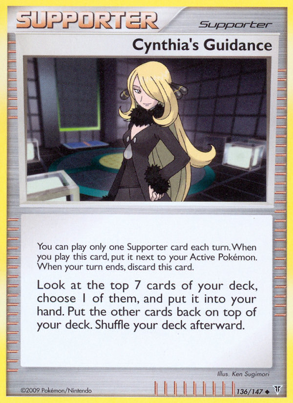Cynthia's Guidance 136/153 Uncommon