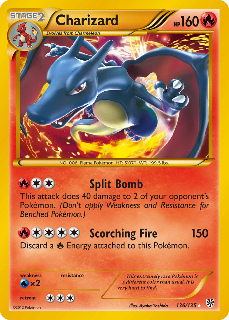 Charizard 136/138 Rare Secret