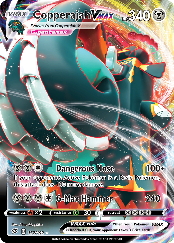 Copperajah VMAX 137/209 Rare Holo VMAX
