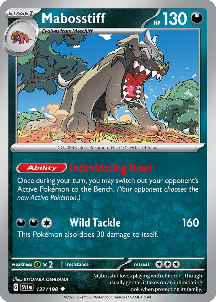 Mabosstiff 137/258 Uncommon