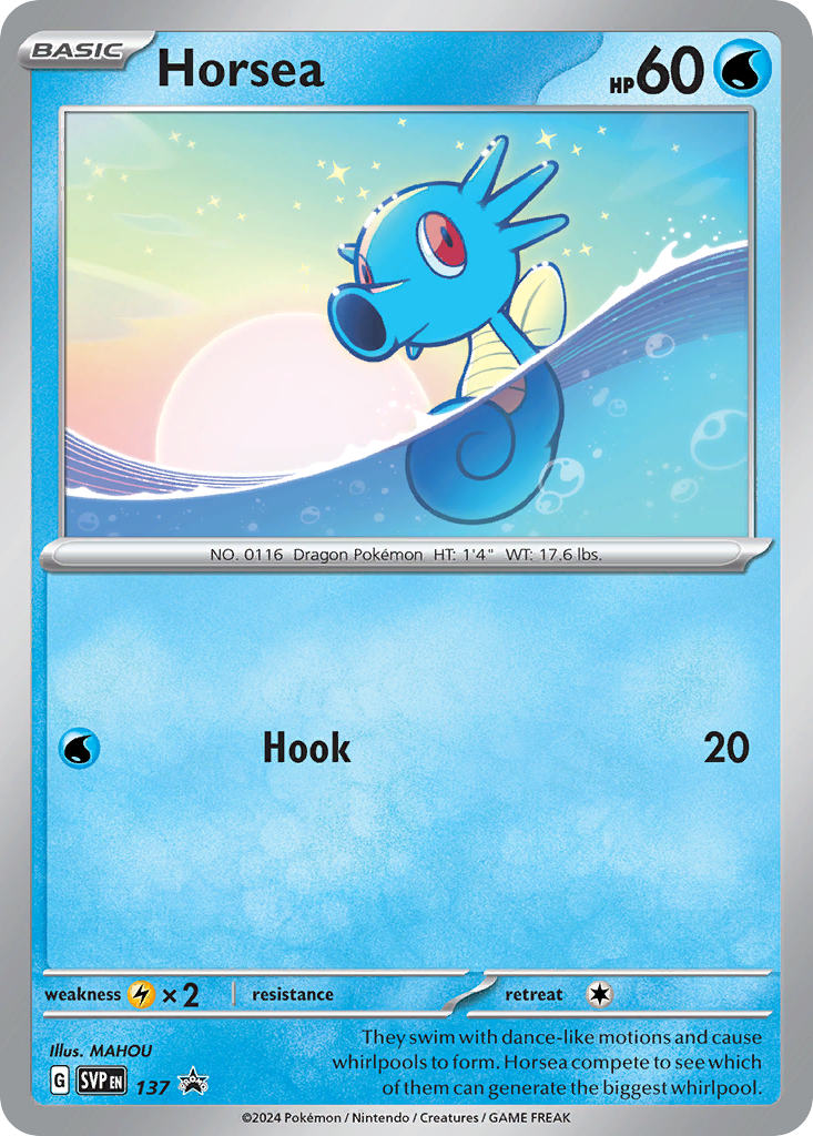 Horsea 137/196 Promo