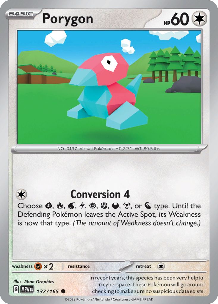 Porygon 137/207 Common