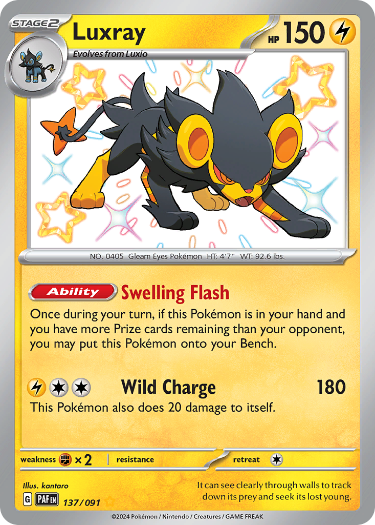 Luxray 137/245 Shiny Rare