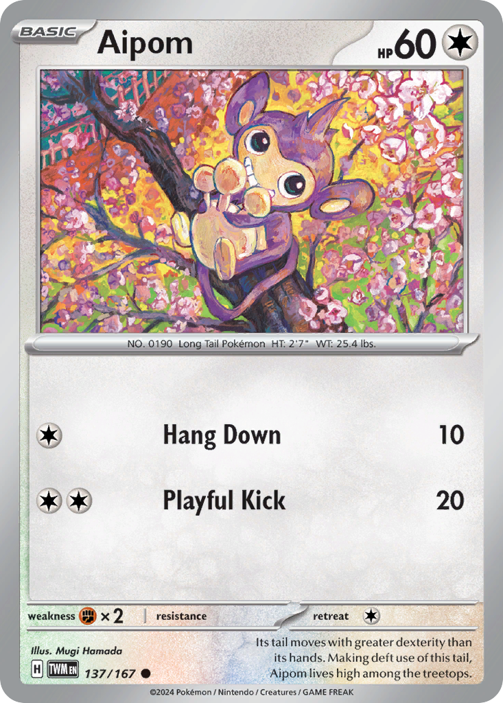 Aipom 137/226 Common
