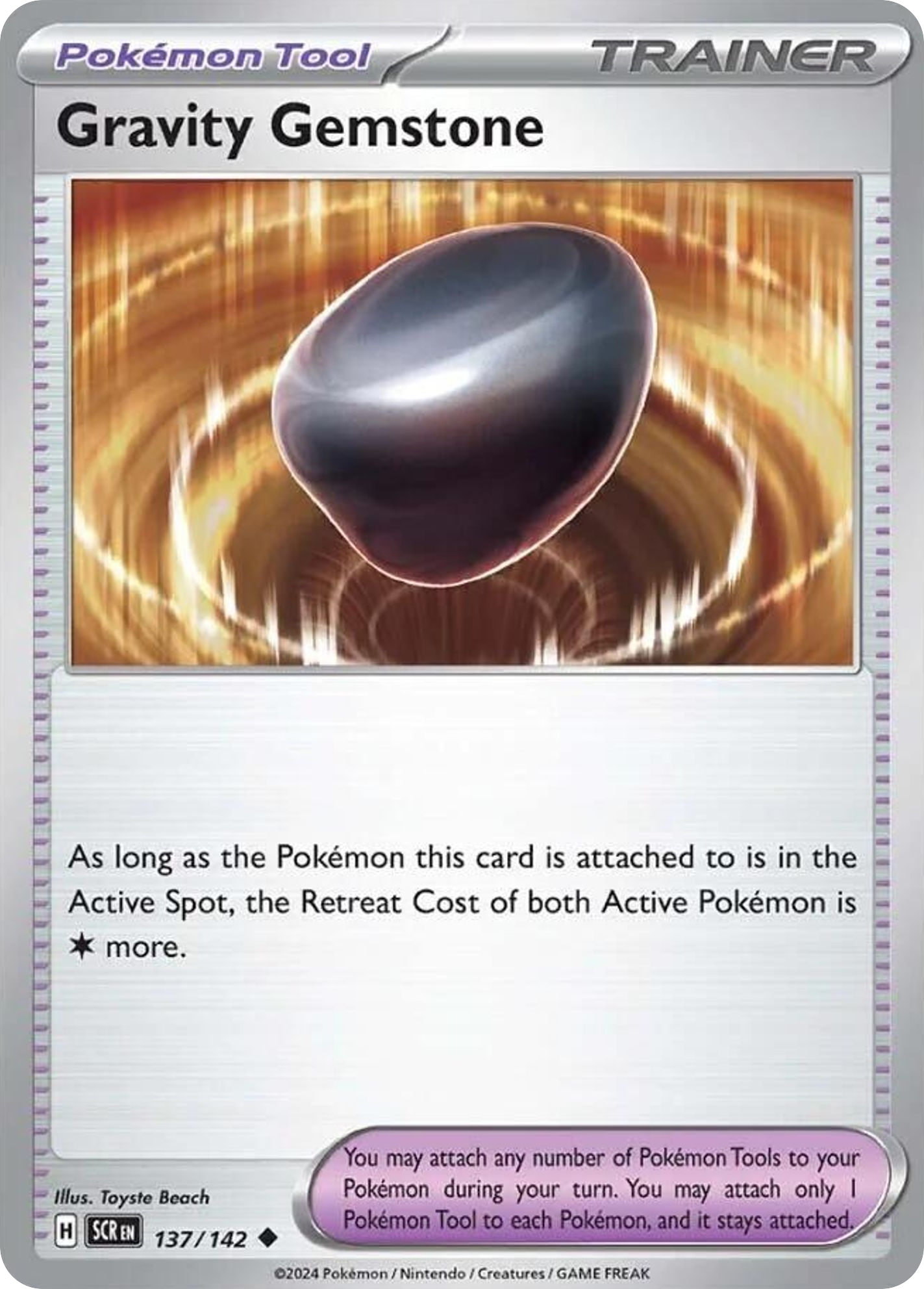 Gravity Gemstone 137/175 Uncommon