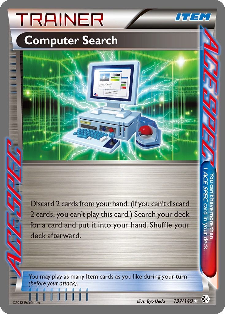 Computer Search 137/153 Rare ACE