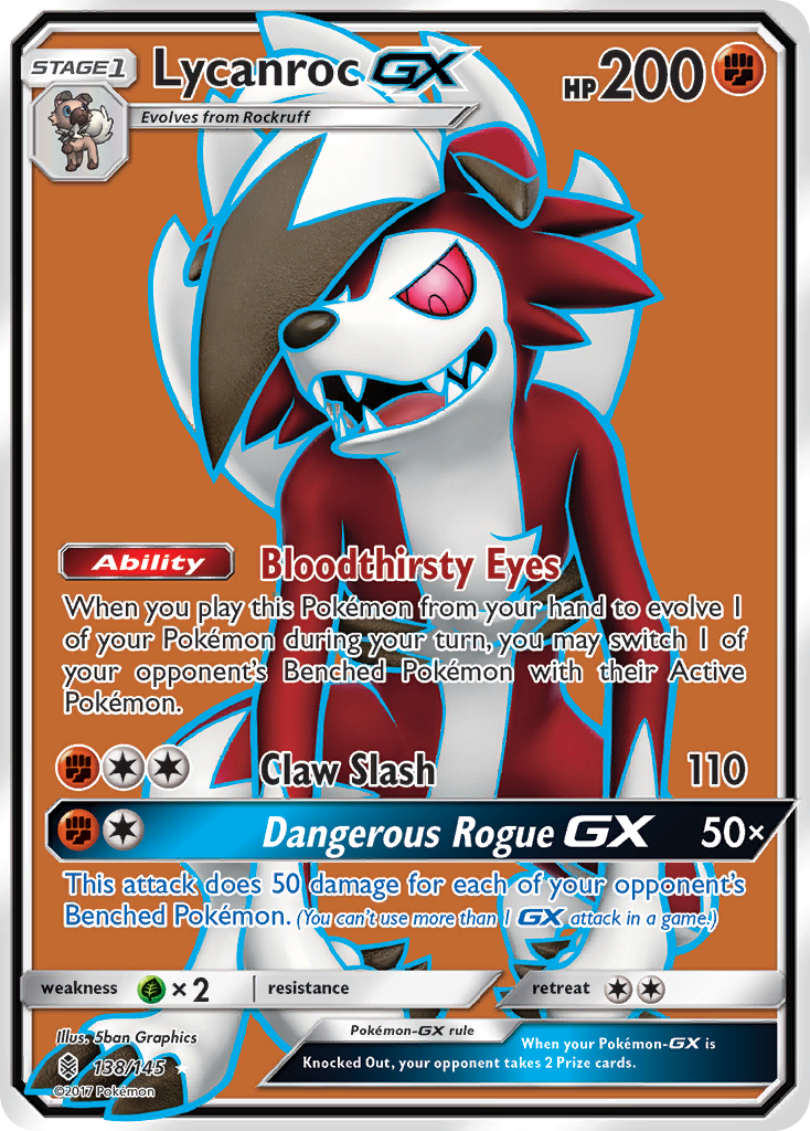 Lycanroc-GX 138/180 Rare Ultra