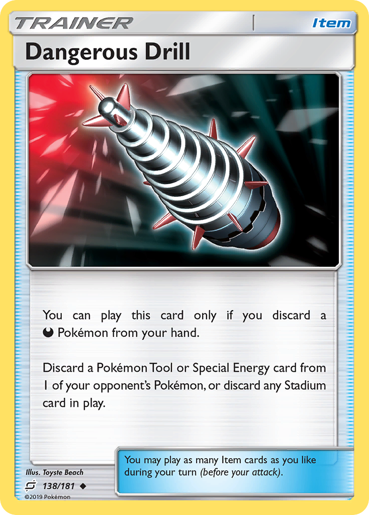 Dangerous Drill 138/198 Uncommon