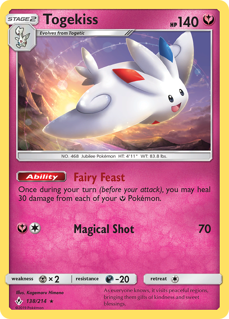 Togekiss 138/234 Rare Holo