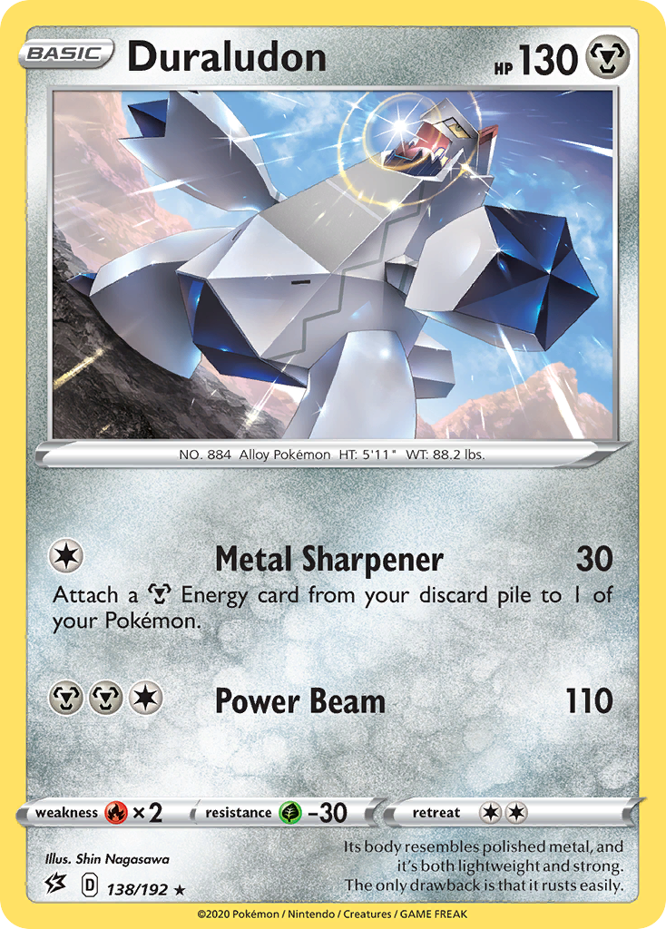 Duraludon 138/209 Rare Holo